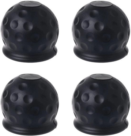 Connettore di rimorchio in gomma - 4 pezzi - Protezione per cavo di rimorchio - Resistente alla corrosione - Adatto per catene fino a 50 mm - Copertura per cavo di rimorchio
