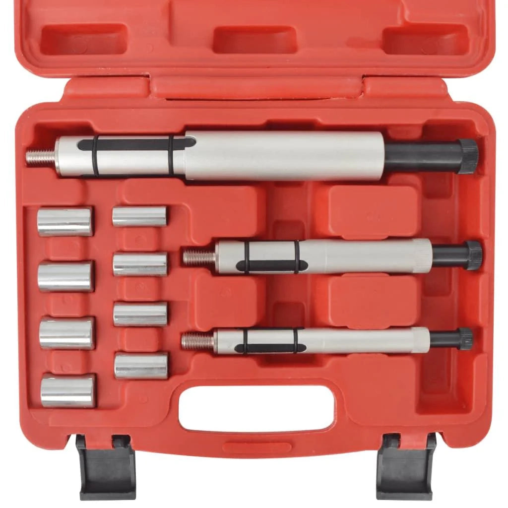 Kit di 11 utensili per l'allineamento della frizione con strumento di regolazione 02_0004232