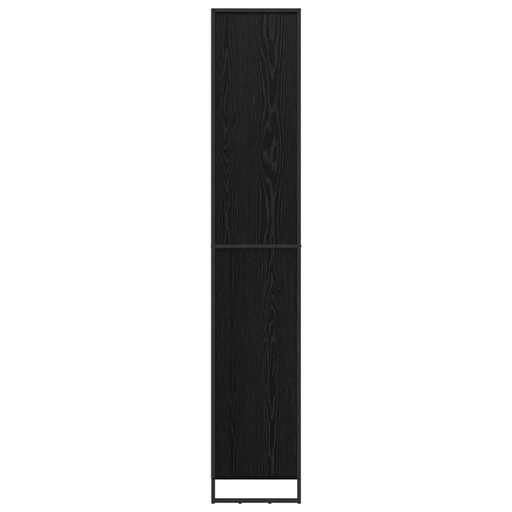 Armadi alti 2 pcs Rovere Nero 60 x 36 x 200 cm