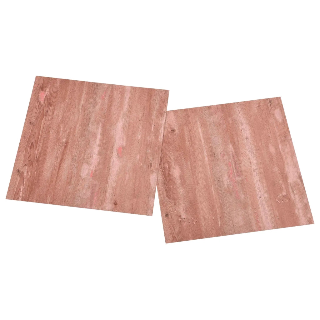 Tavole di Pavimento 55 pcs Rosso 5,11 m² PVC 42046343