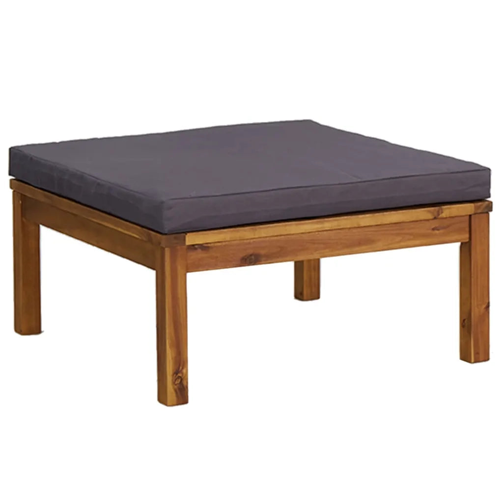 Set Divani da Giardino 3 pz con Cuscini in Massello di Acacia 3086921