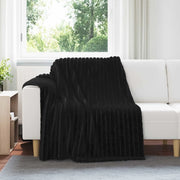 Coperta Nero 200 x 150 cm Panno 42016842