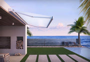 Tenda da Sole a Bracci Estensibili a Scomparsa Totale Tempotest Para' - Colore Rosa 25/15 - Largh. 3 x Sporgenza 1,85 - Att. Soff. Arg. DX