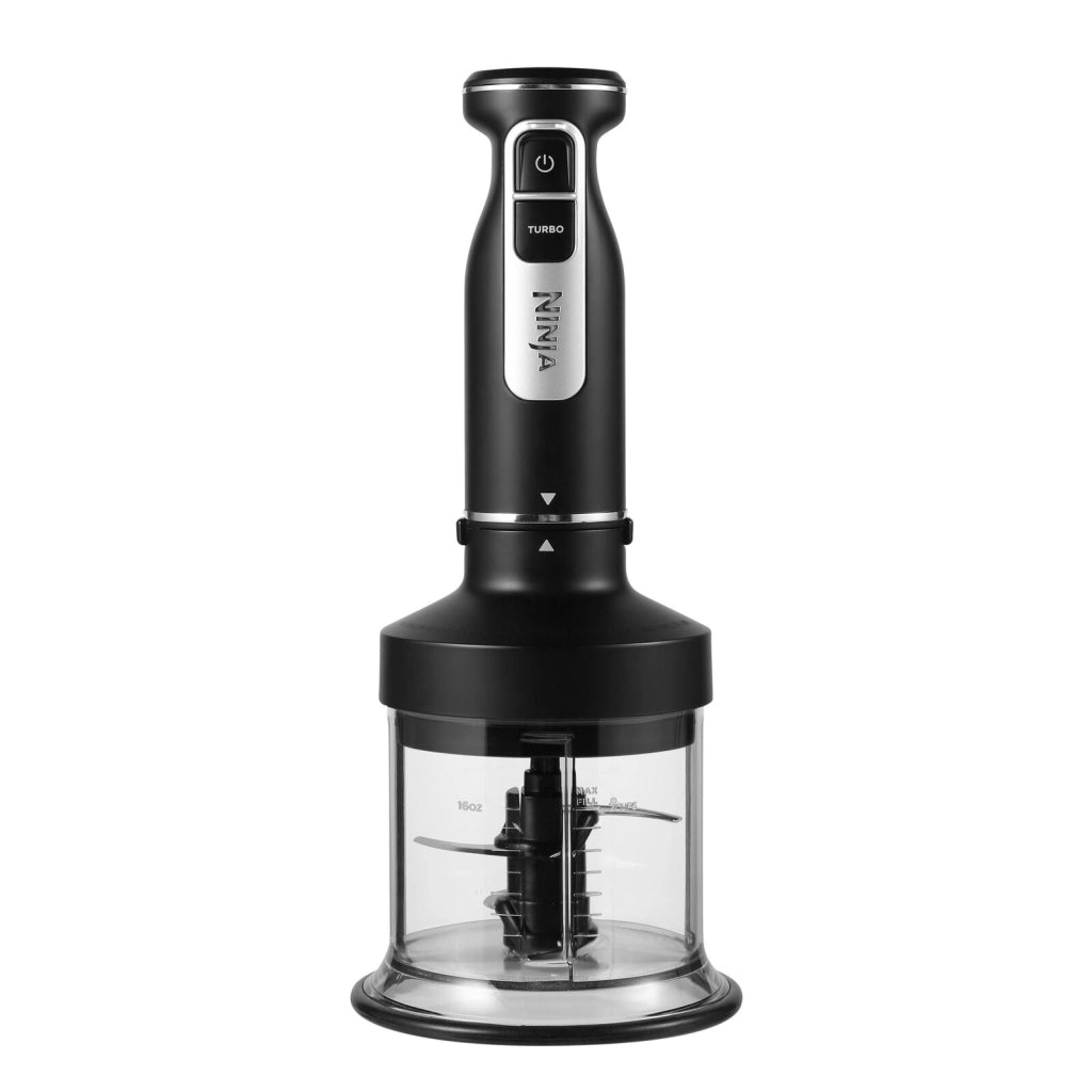 Ninja CI100EU Powerbase Frullatore ad Immersione 3 in 1 850 W 7 Velocita' Tritatutto 0,7 L colore Nero
