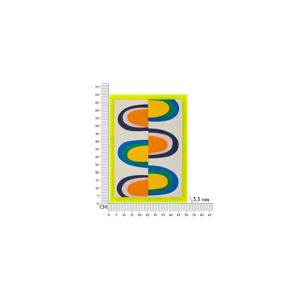 Bamivani, Quadro Materiale Struttura in Plastica, 50x70h cm Multicolore