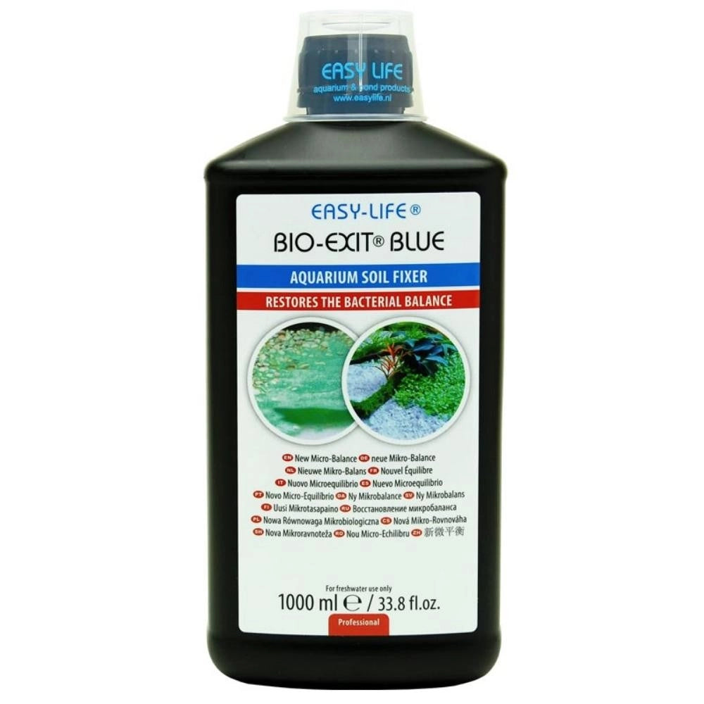 Easy-Life Bio-Exit Blue - contro alghe blu e Cyanobatteri in acqua dolce Formato: 1000 ml
