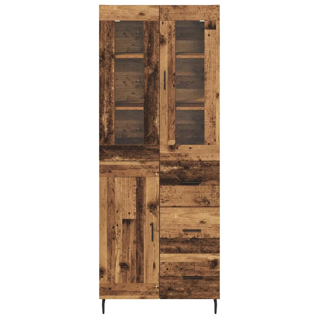 Credenza con cassetto 2 pcs Legno vecchio Legno multistrato 3415695
