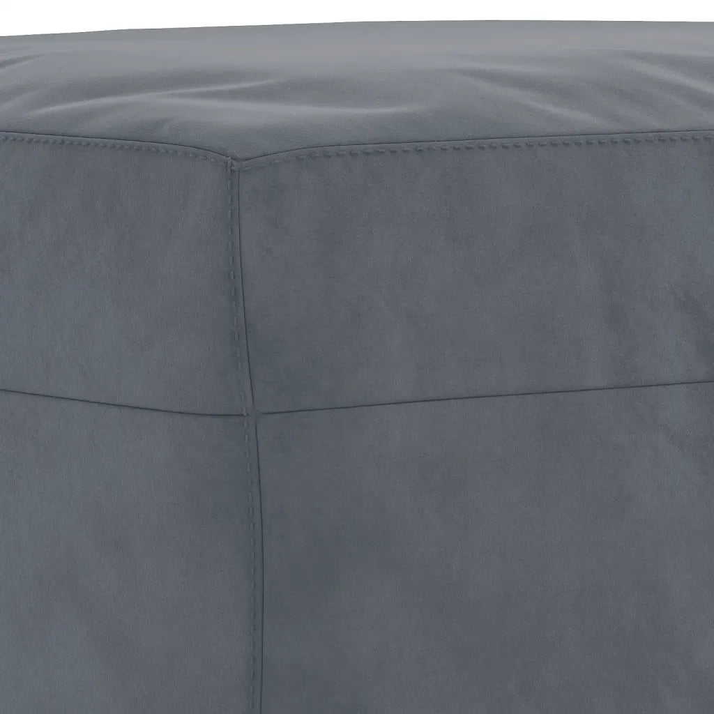 Set di Divani 3 pz con Cuscini Grigio Scuro in Velluto 3202261