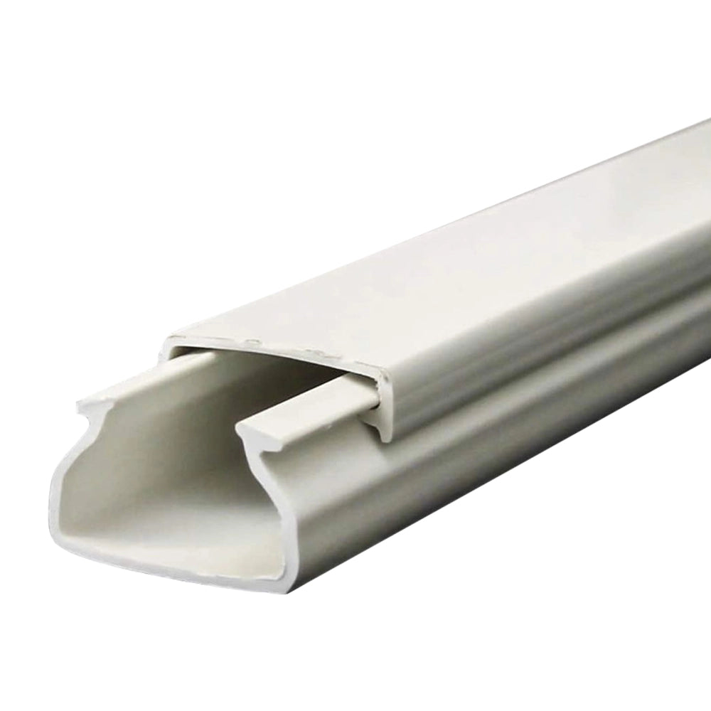 CANALINA PASSACAVI mm 20 x 10 - mt. 2 - (senza separatore)- 50 pezzi  - BricoGo