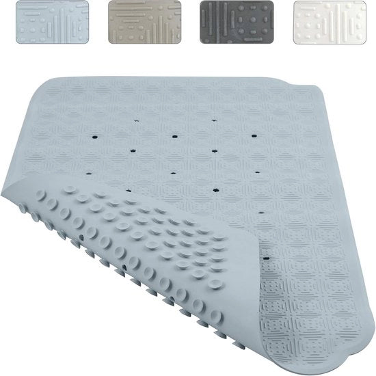 Mat di sicurezza antislip per doccia in gomma naturale – 53 x 53 cm
