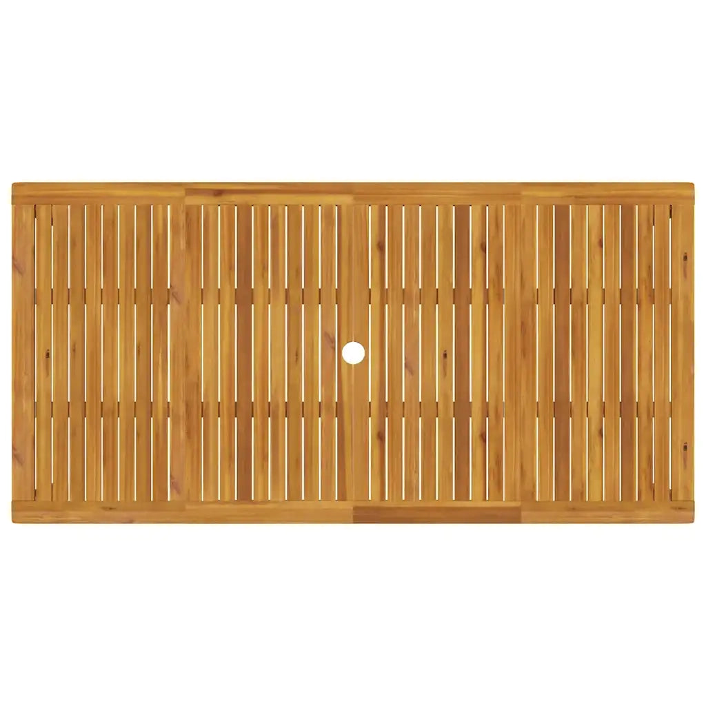 Tavolo da Pranzo da Giardino 180x90x75 cm Legno Massello Acacia 366371