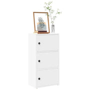 Libreria Bianca 40x24x77 cm in Legno Multistrato 860364
