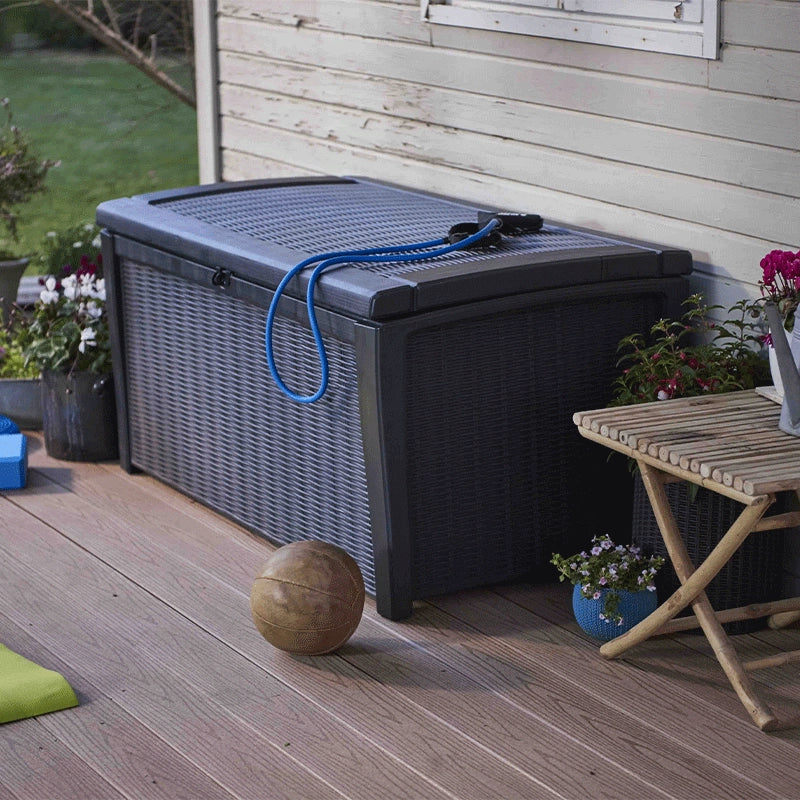 Cassa in resina grigia - RIO BORNEO - 400L