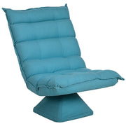 Poltrona Relax Girevole ¨C Minimal ¨C Blu 62x70x95 cm