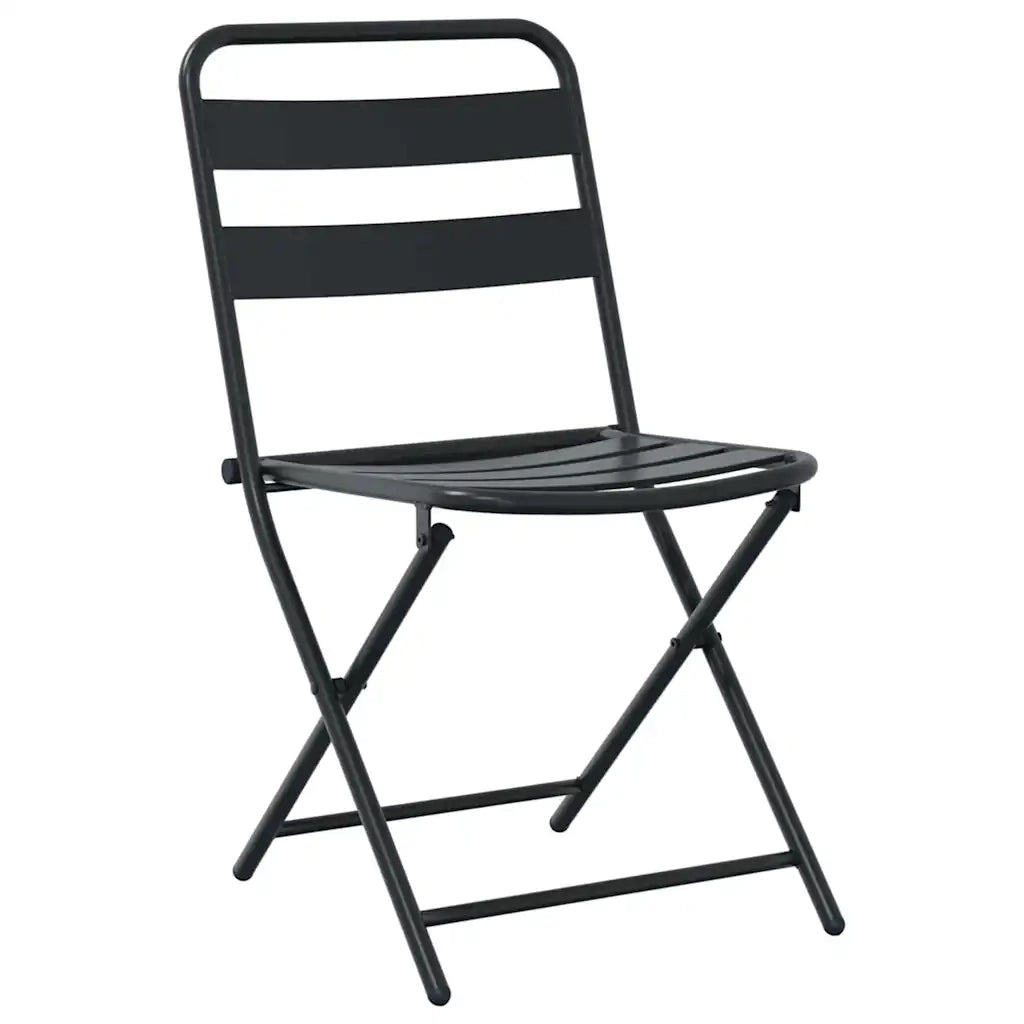Set Bistro da Giardino 3 pcs Antracite Acciaio 42010318
