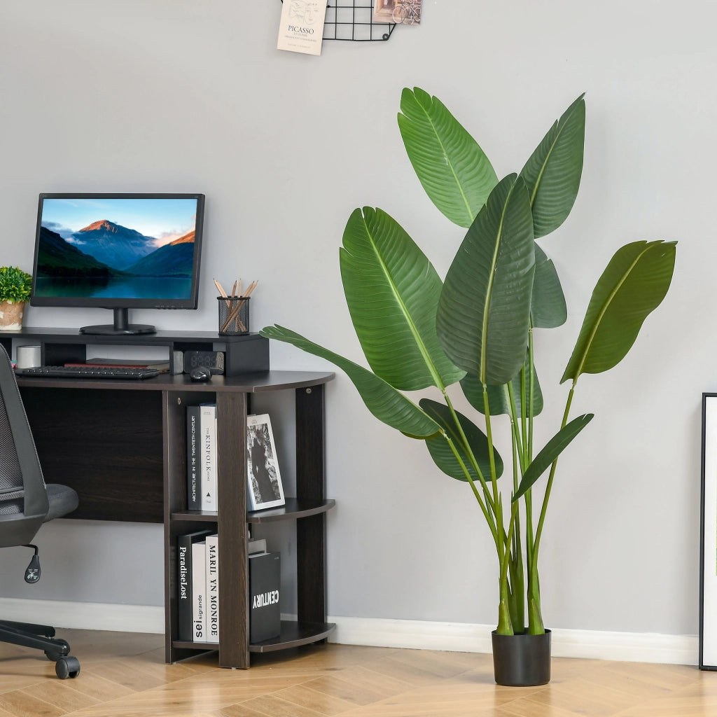 Pianta Artificiale Bananera ¨C Minimal ¨C Verde 160 cm con Vaso