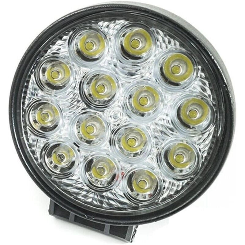 FENDINEBBIA AUTO CON 14 LED FARI NOTTURNI UNIVERSALI BIANCO GHIACCIO ANTERIORI