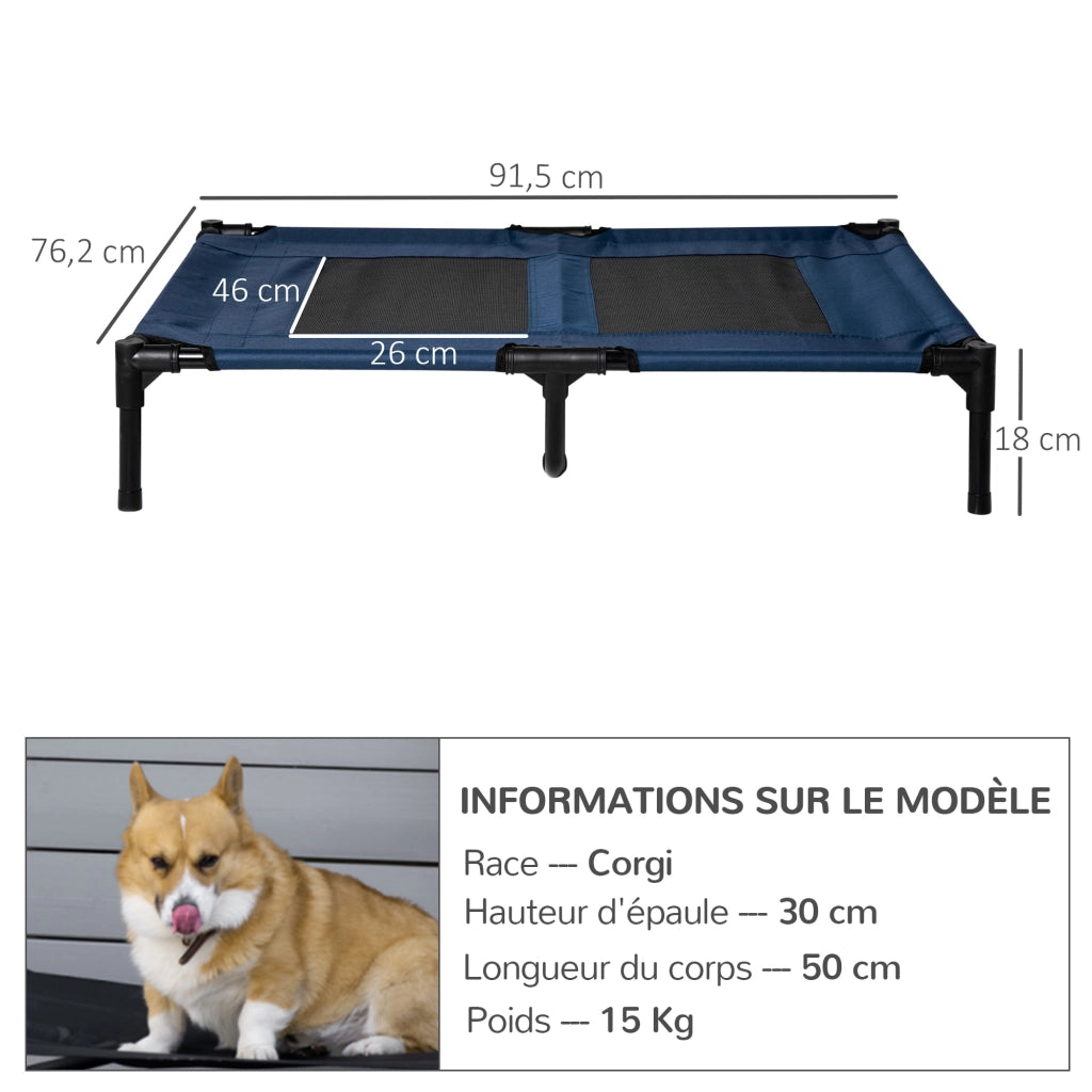 Letto per animali ¨C Minimal ¨C 92x76x18 cm blu