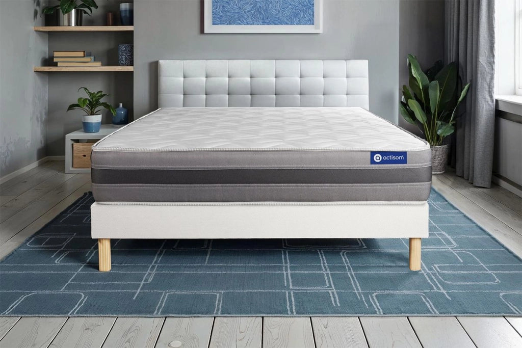 Kit rete e materasso Actimemo relax 120x200cm - Spessore : 24cm- memory foam - Moderatamente rigido