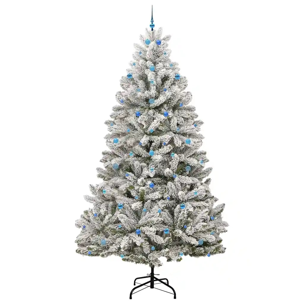 Albero di Natale artificiale con 300 LED Verde e Bianco 300 cm 3395791