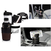 Trade Shop - Supporto 5 In 1 Da Auto Porta Cellulare Smartphone Chiavi Occhiali Universale -