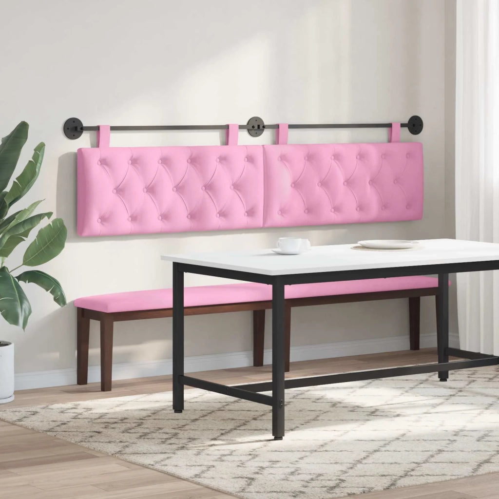 Testiera | Testata sospesa Rosa Tessuto