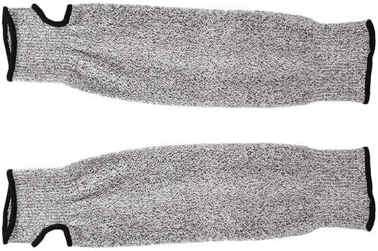 Armbeschermatori Snijbestendig Niveau 5 - 36 cm Maniche - Protezione Omero - Cuscino - Materiale PE - Resistenti e Riciclabili - Maniche Snij