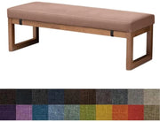 Cuscino per divano - Comodo e multifunzionale - 1 pezzo - Moka - 140x40x5 cm