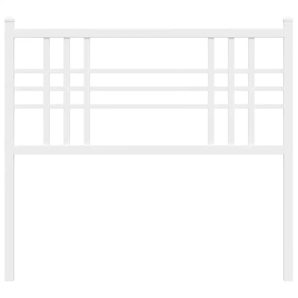 Testiera di Ricambio in Metallo Bianco 100 cm 376402