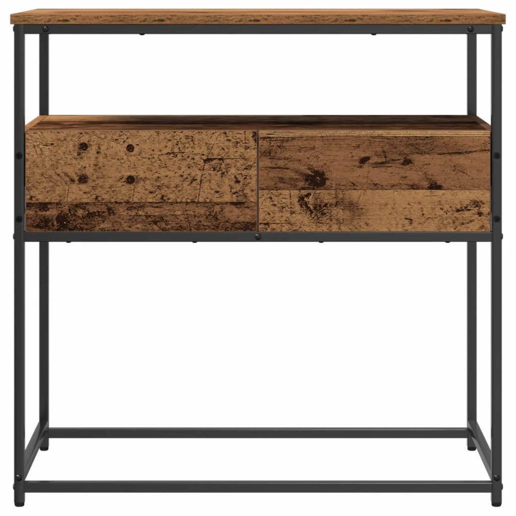 Tavolo Consolle | Tavolo d'Ingresso Legno vecchio 75 x 40 x 75 cm Legno multistrato