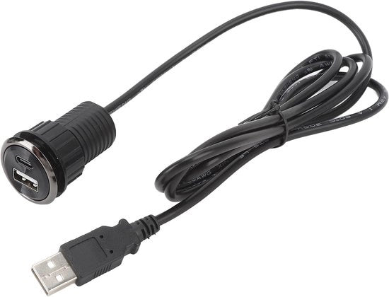 Alimentatore da scrivania con porte di ricarica USB e Type C
