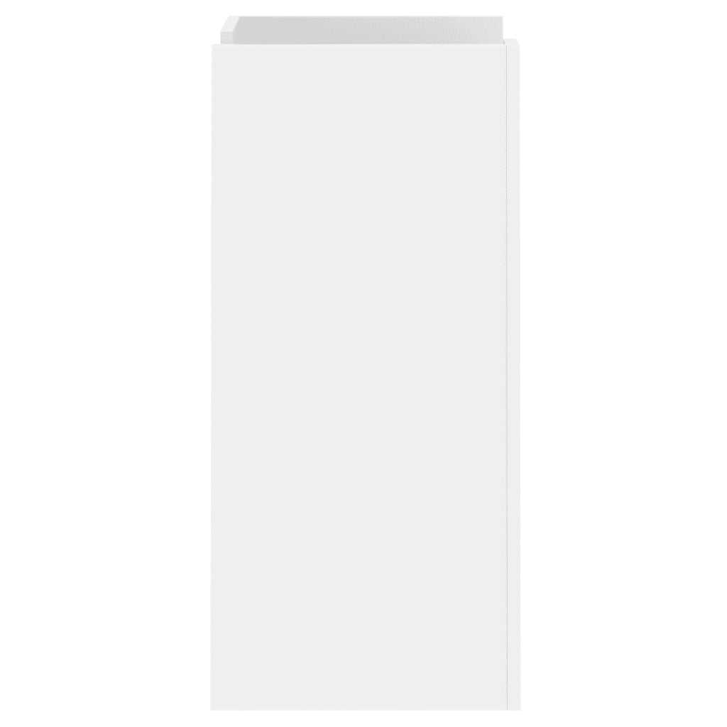 Credenza | Madia | Buffet da pranzo | Armadio da pranzo Bianca 45x35x75 cm in Legno Multistrato