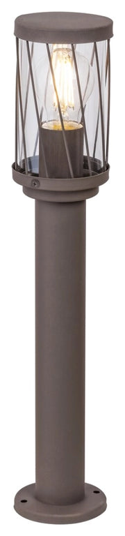 Lampada da giardino Budapest marrone E27 IP44 Rabalux