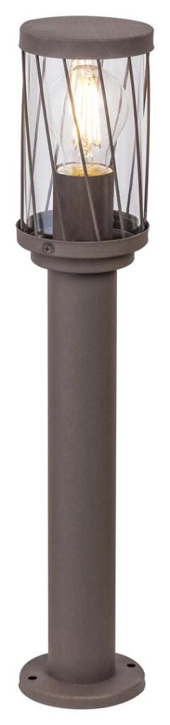 Lampada da giardino Budapest marrone E27 IP44 Rabalux