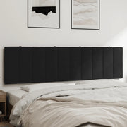 Cuscino Testiera Hanko Nero 180 cm in Velluto 374683