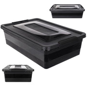 KADAX Contenitore per giocattoli in plastica da 28 litri con coperchio