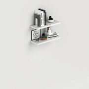 LAUNDRY COPPIA MENSOLE 60X23 CM BIANCO FRASSINO
