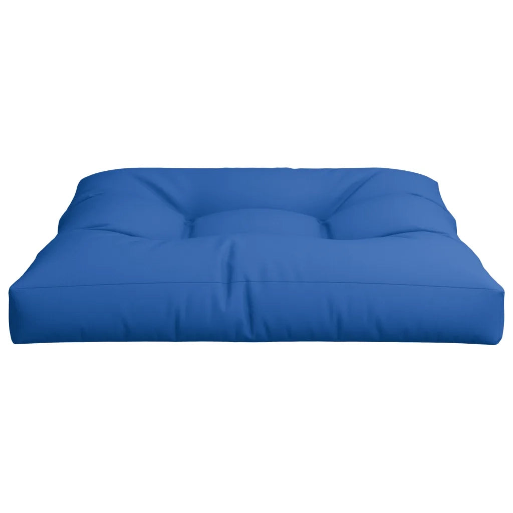 Cuscino per Pallet Blu Reale 80x80x12 cm in Tessuto 360501