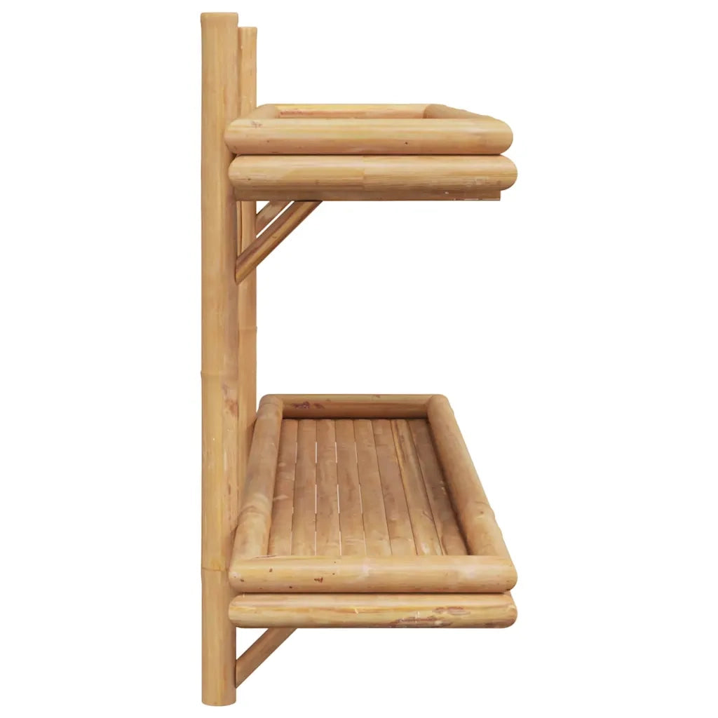 Scaffale da parete Marrone 100 x 26 x 60 cm Bambù 4107162