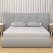 Materasso Singolo 85x190, Alto 25 cm - Memory, Sfoderabile, Rivestimento Aloe Vera, | Premium