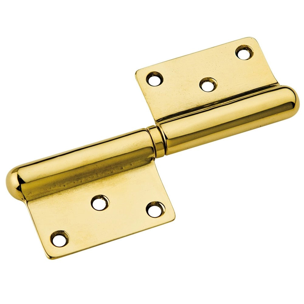 12pz cerniera grossezza art.50 ottone lucido mm.120 dx cod:ferx.11897