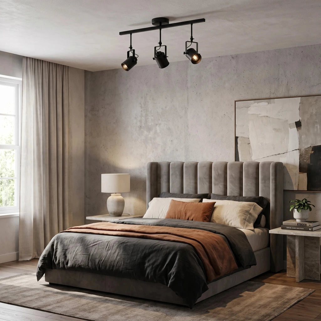 Lampada Da Soffitto Faretto APP487-3C Black