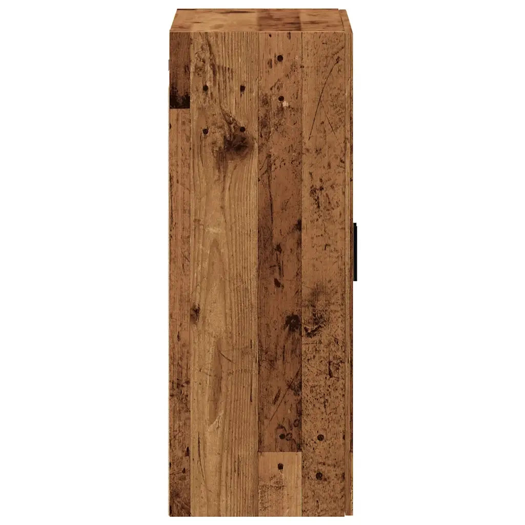 Mobile a Parete Legno Antico 69,5x34x90 cm 857292