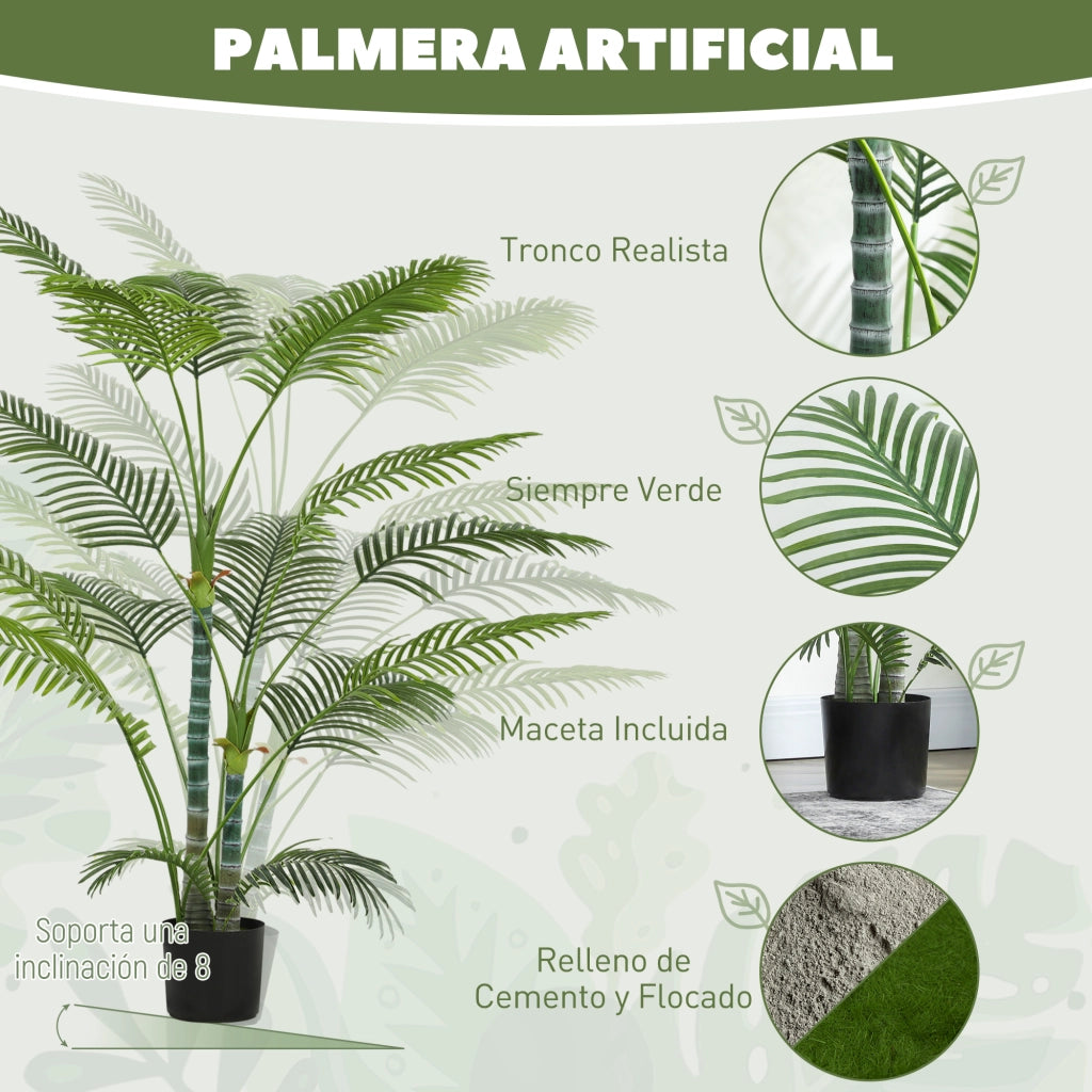 Palma Artificiale per Interni ¨C Minimal ¨C Verde 170 cm
