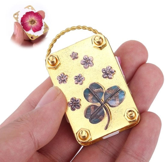 Impastatrice Mini - Inclusa 20 Fogli di Carta da Incollaggio - Set Compattabile - Portatile - Per Fai-da-te Naturale - Impastatrice da Giardinaggio