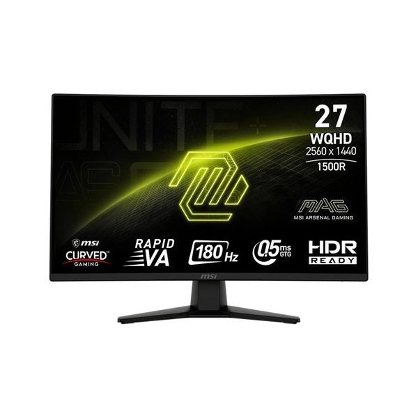 Monitor msi 9s6 3ce31t 007 mag 274cqf curvo black