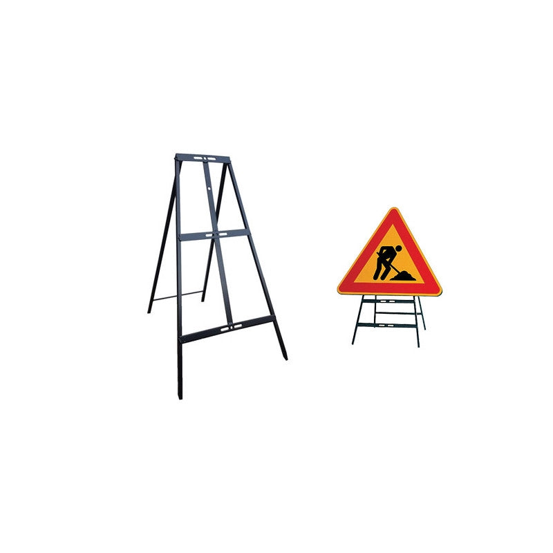 Cavalletti segnaletici pieghevoli H 94 cm tubolare robusto – Stanley