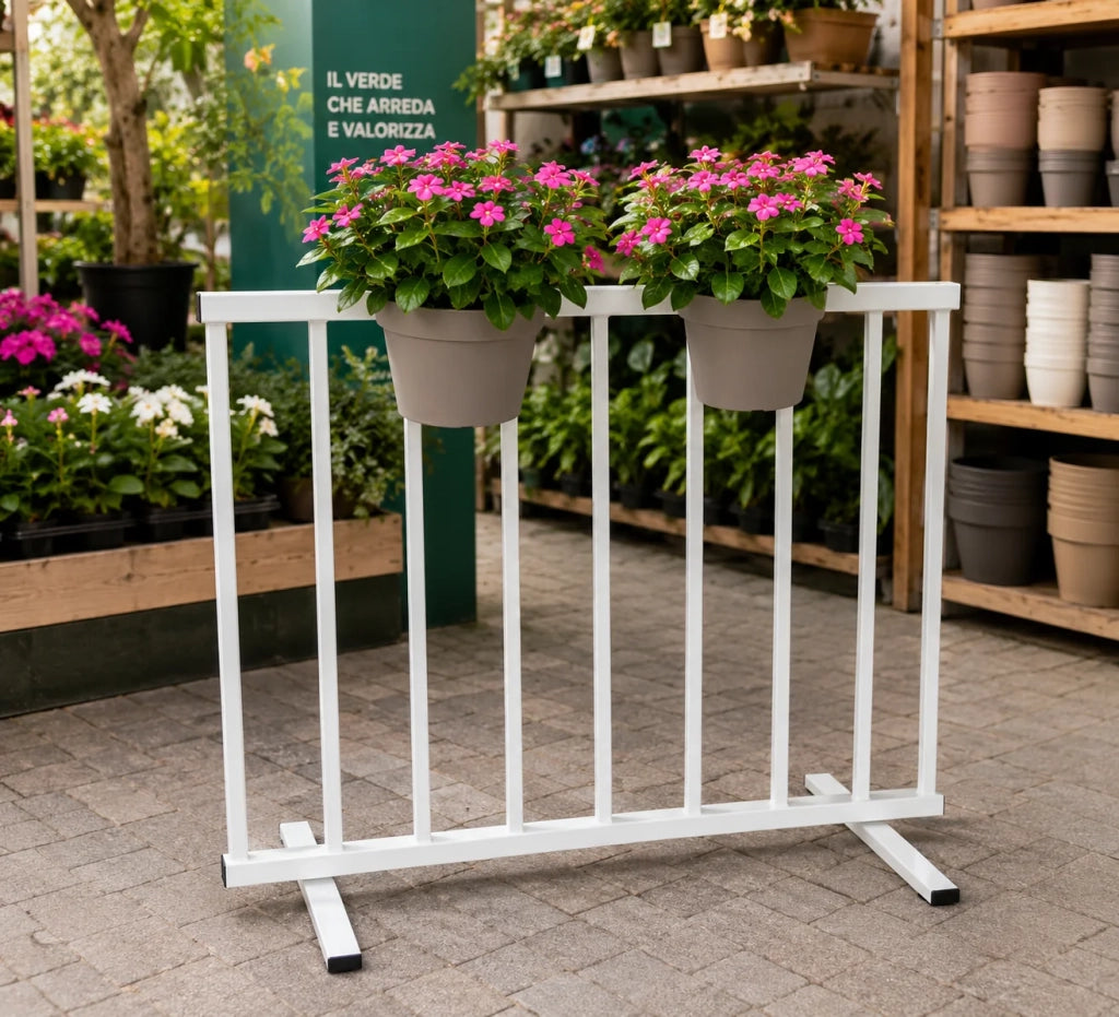 Espositore Garden a Ringhiera Tecnokit – Espositore per Fioriere e Vasi | Made in Italy