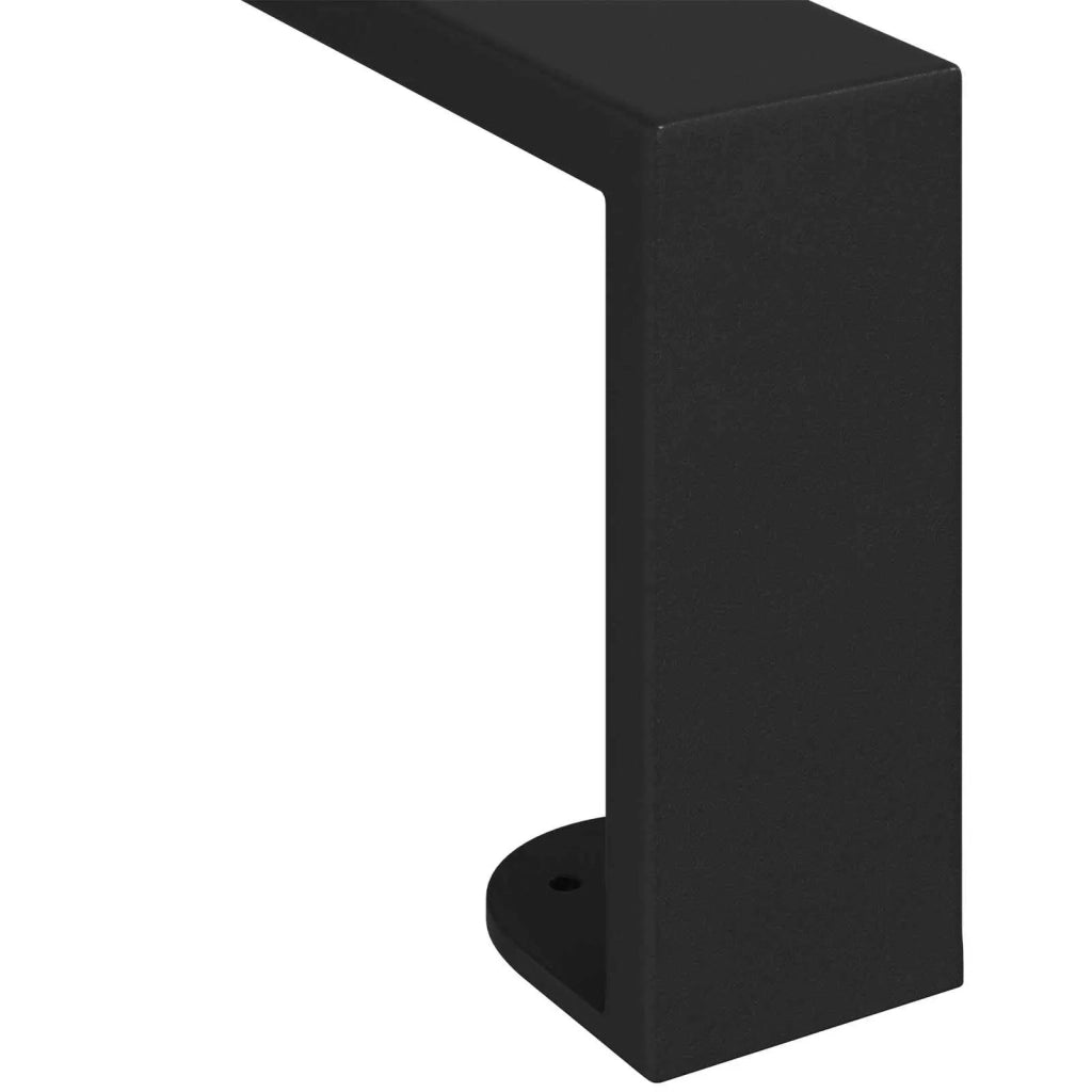 Piedini per mobili 2 pz Nero 546 x 40,5 x 100 mm Ferro CFW5843735