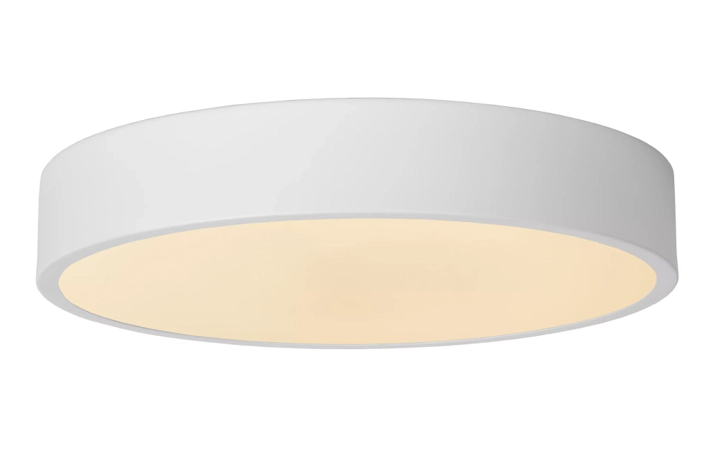 Plafoniera LED rotonda 30cm 18W bianca Lucide UNAR
